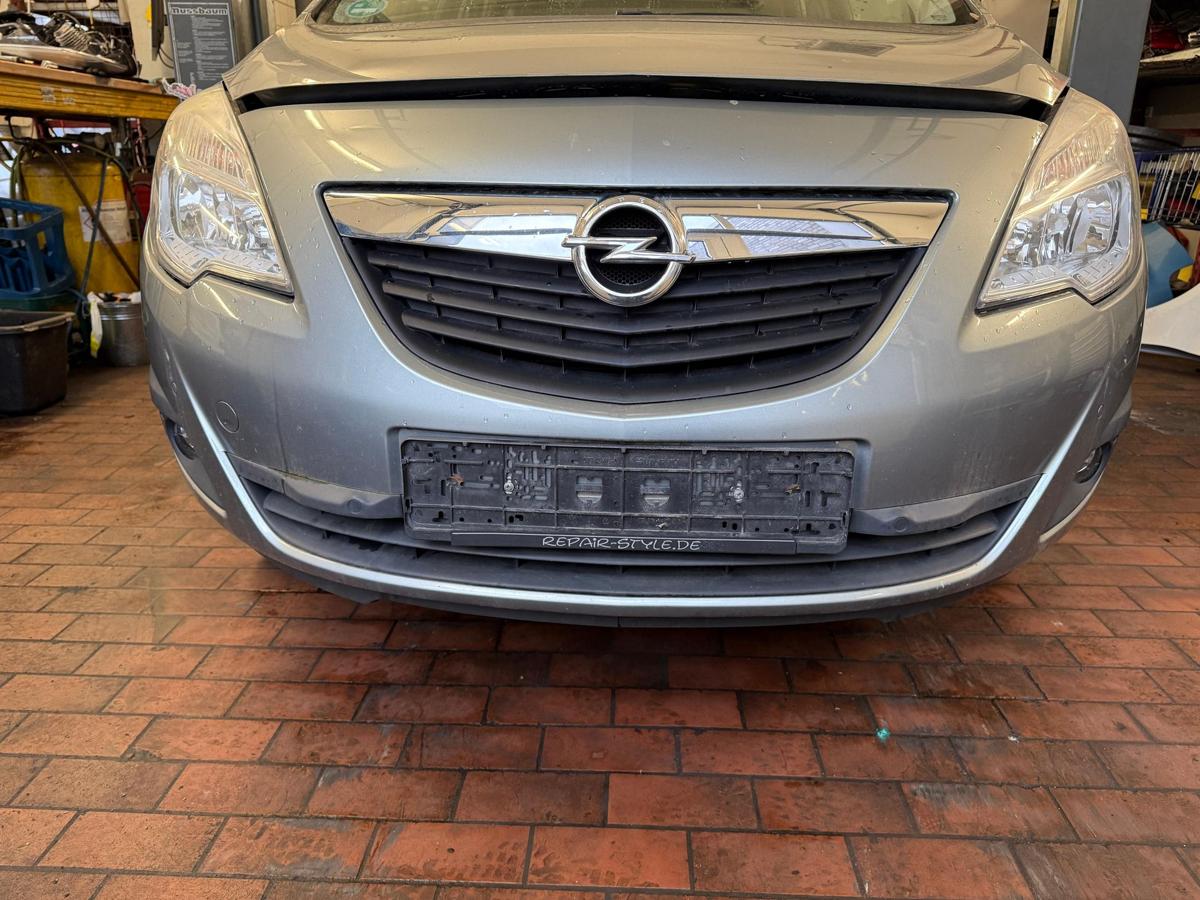 Opel Meriva B original Sto&szlig;stange Sto&szlig;f&auml;nger vorn Z179 Silbersee Vorfacelift BJ10